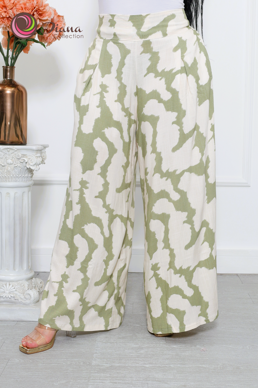 Maxi palazo estampado
