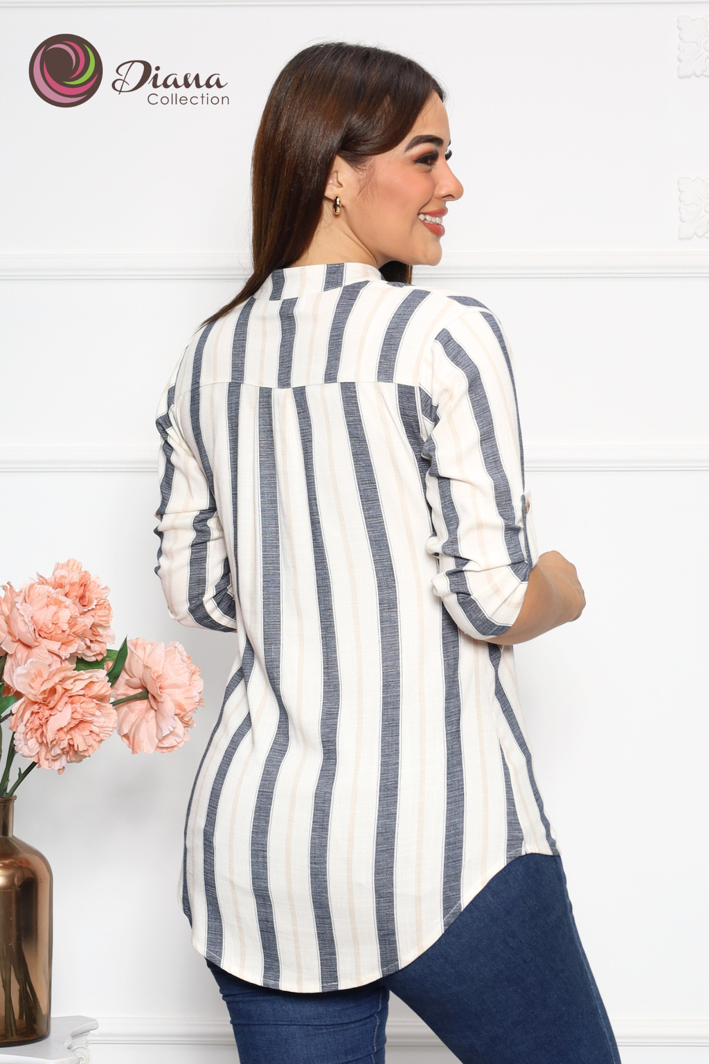 Blusa rayas neru